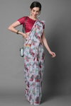 VK 4128 Soft Georgette Digital Printed Sarees Wholesale Market In Surat